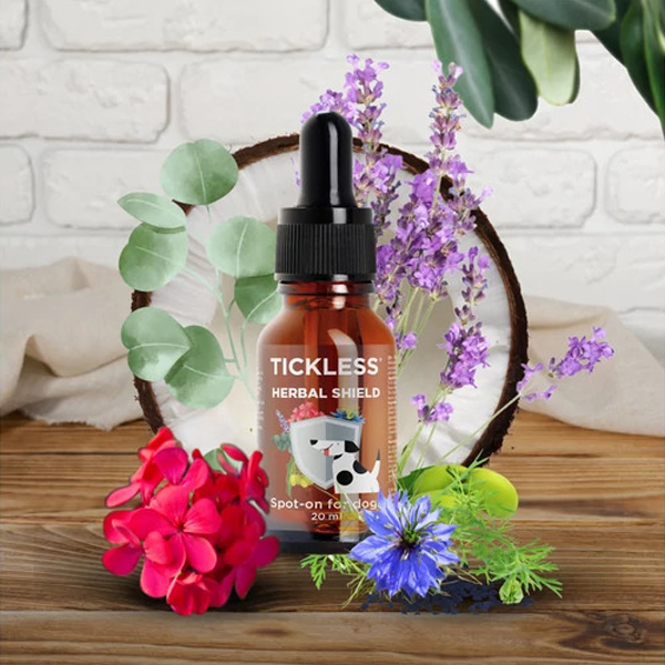 Tickless Herbal Shield Spot-on - 100% természetes illóolaj keverék kutyáknak - Image 2